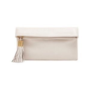 India Hicks Carmen Clutch in Stone